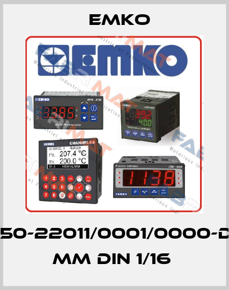 ESM-4450-22011/0001/0000-D:48x48 mm DIN 1/16  EMKO