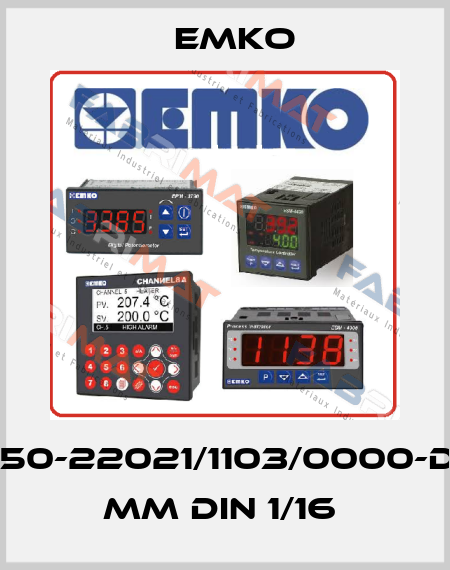 ESM-4450-22021/1103/0000-D:48x48 mm DIN 1/16  EMKO