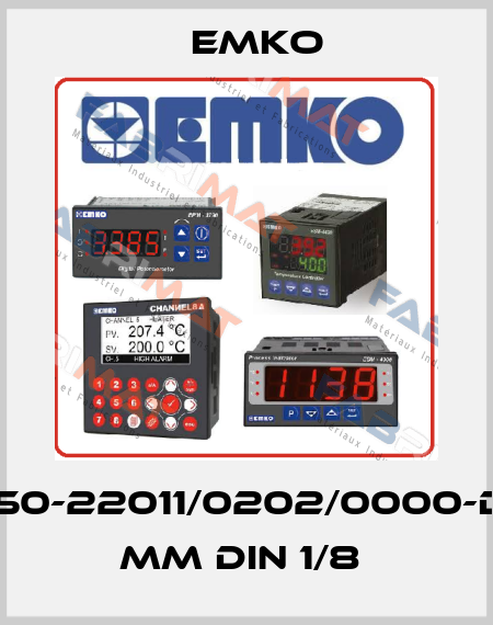 ESM-4950-22011/0202/0000-D:96x48 mm DIN 1/8  EMKO