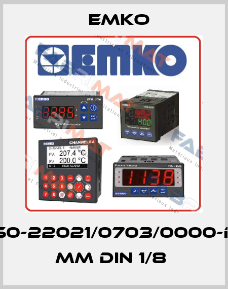 ESM-4950-22021/0703/0000-D:96x48 mm DIN 1/8  EMKO