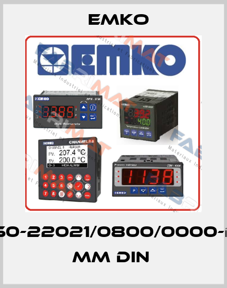 ESM-7750-22021/0800/0000-D:72x72 mm DIN  EMKO