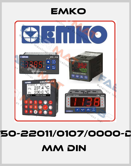 ESM-7750-22011/0107/0000-D:72x72 mm DIN  EMKO