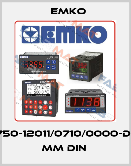 ESM-7750-12011/0710/0000-D:72x72 mm DIN  EMKO