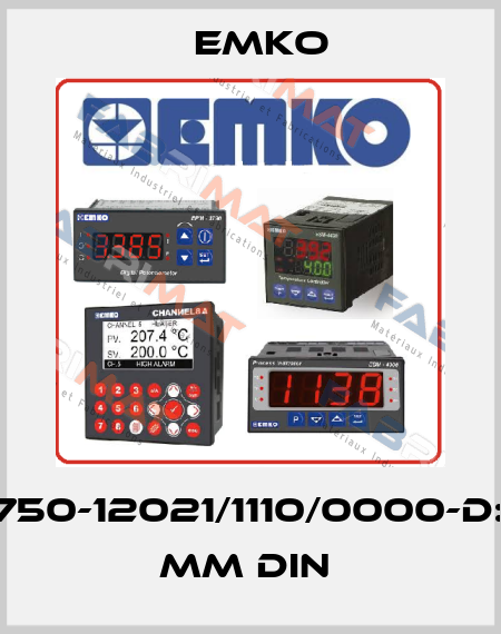 ESM-7750-12021/1110/0000-D:72x72 mm DIN  EMKO