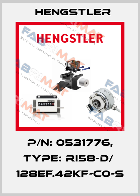 p/n: 0531776, Type: RI58-D/  128EF.42KF-C0-S Hengstler