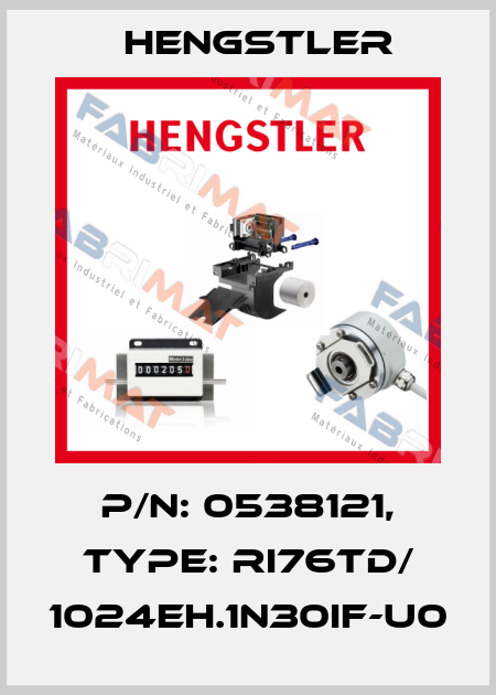 p/n: 0538121, Type: RI76TD/ 1024EH.1N30IF-U0 Hengstler