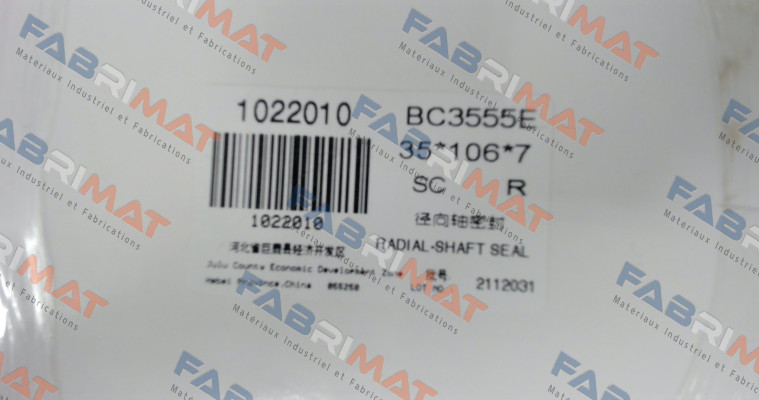 BC3555E 35X106X7 DMHUI