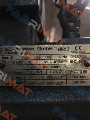 PDM-4-B35-22-180L-G-Z1, 180L, 22 kW  AC Motoren