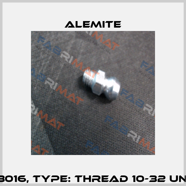 P/N: 3016, Type: Thread 10-32 UNF-2A Alemite