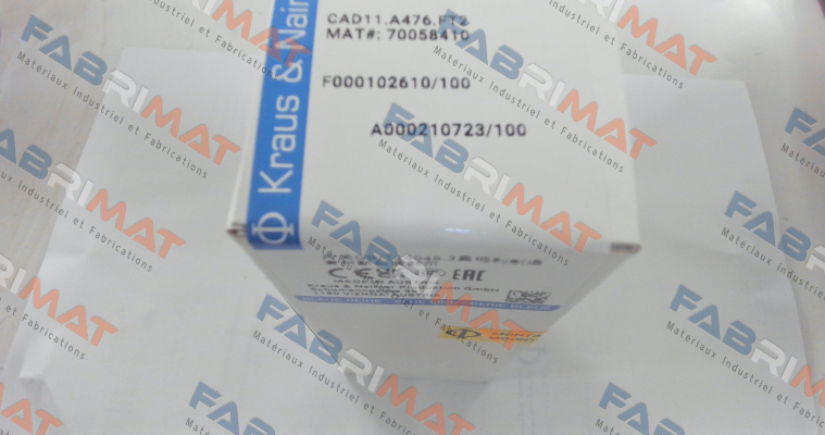 70058410 - CAD11.A476.FT2 Kraus & Naimer