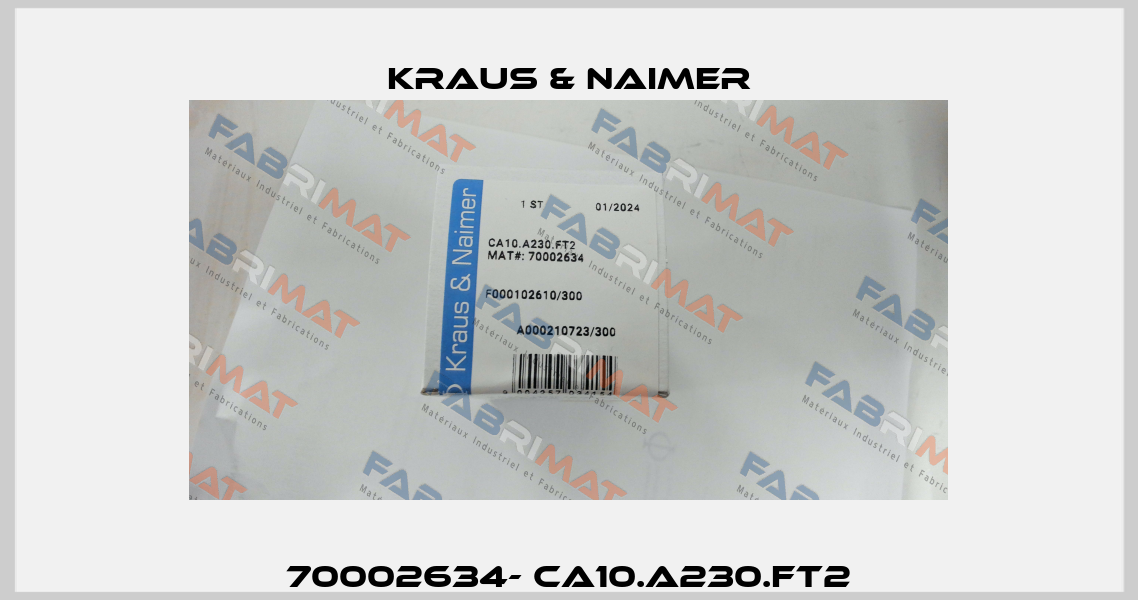 70002634- CA10.A230.FT2 Kraus & Naimer