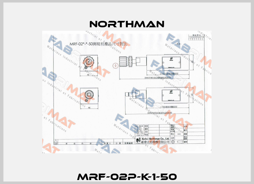 MRF-02P-K-1-50 Northman