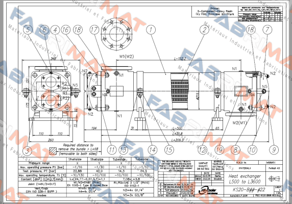 KS20-BCN-420 L1700 HS Cooler