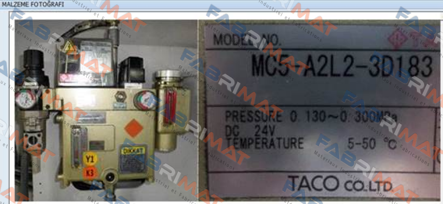 MC5-A2L2-3D183  OEM!!  Taco