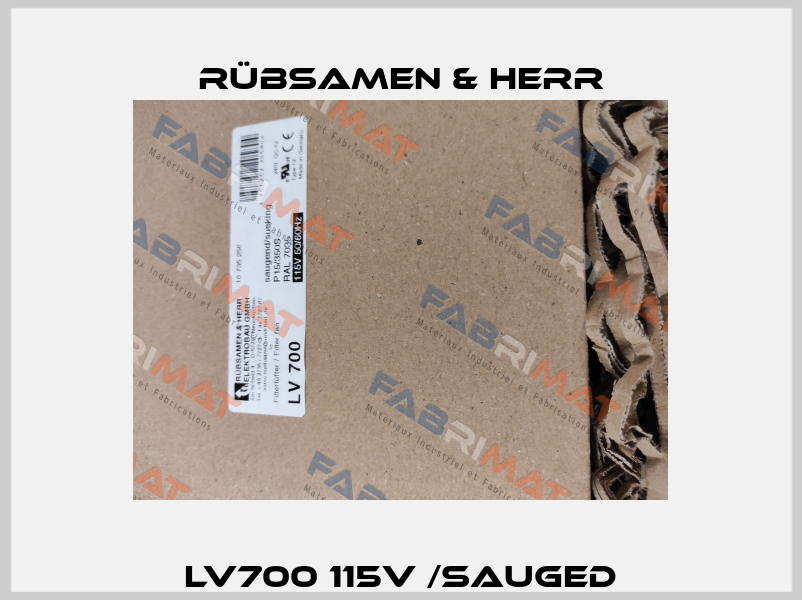 LV700 115V /sauged Rübsamen & Herr