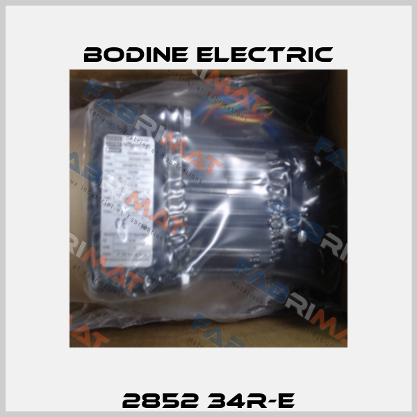 2852 34R-E BODINE ELECTRIC