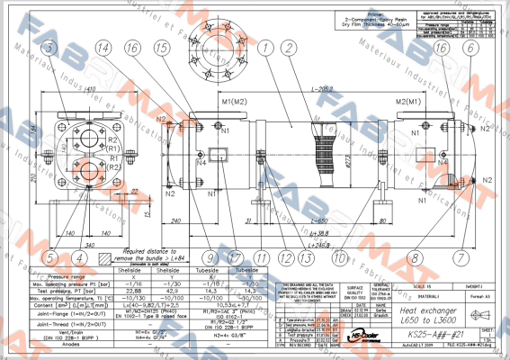 KS25-AEN-421-L2000 HS Cooler