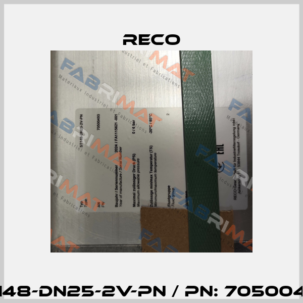 ST148-DN25-2V-PN / PN: 70500493 Reco