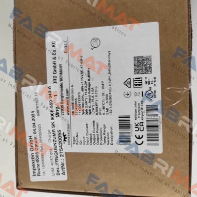SK 500E-550-340-A NORDAC