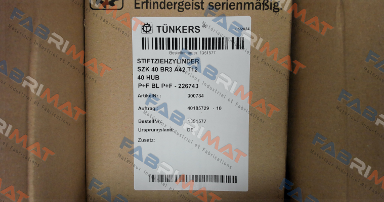 SZK 40 BR3 A42 T12 / 300784 Tünkers