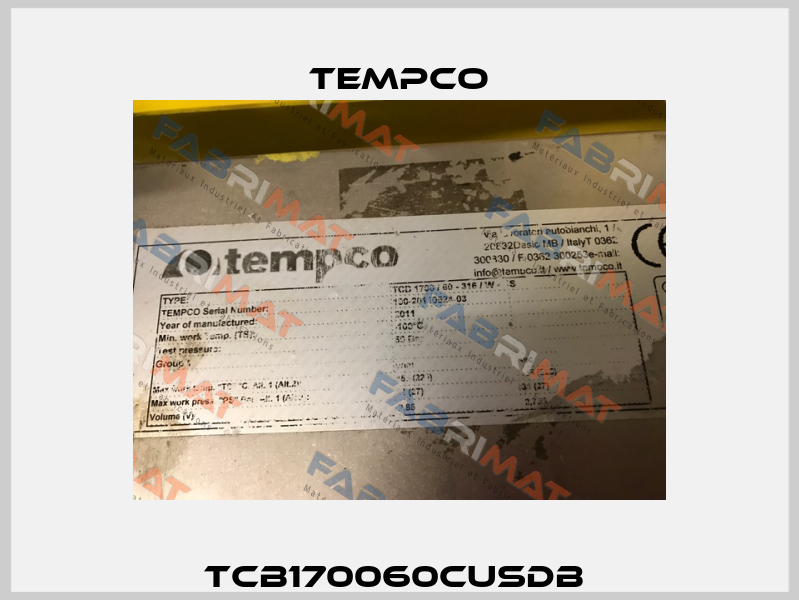 TCB170060CUSDB  Tempco