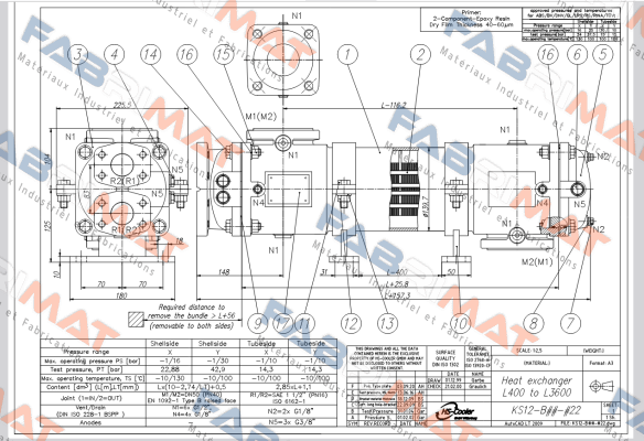 KS12-BCN-420 L1500 HS Cooler