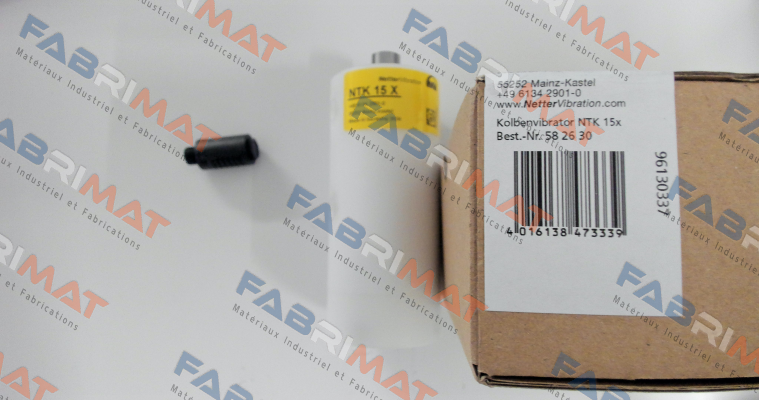 P/N: 03315000, Type: NTK 15 X NetterVibration