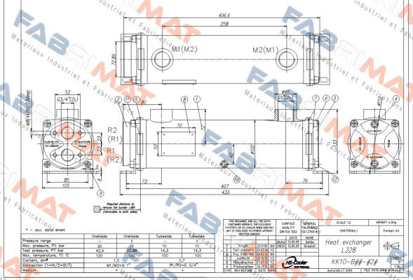 KK10-BEV-421 L328 HS Cooler