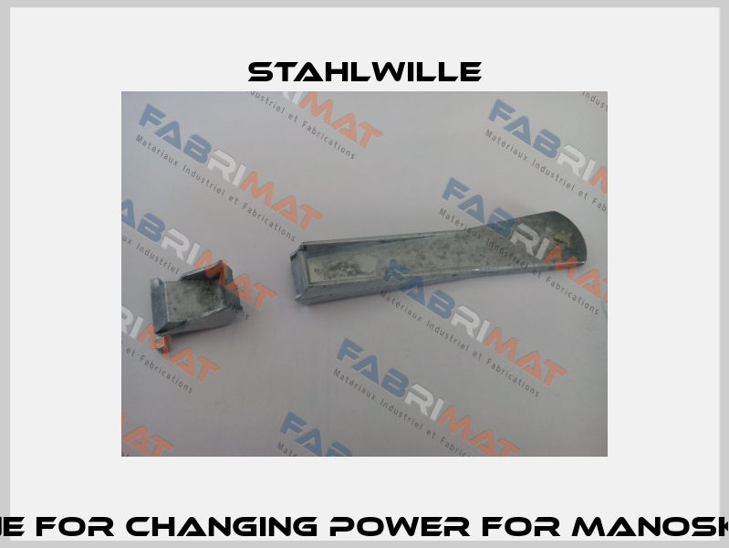 Plastine for changing power for MANOSKOP 730  Stahlwille