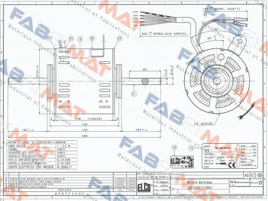 3FL 190-50 3V Elco