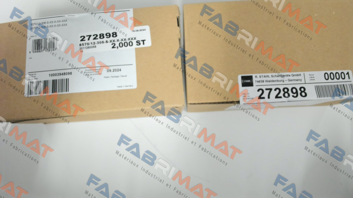 272898 / 8570/12-306-S-XX-X-XX-XXX Stahl