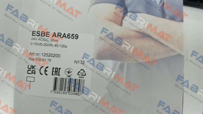 PN: 12520200 / Type: ARA 659 Esbe