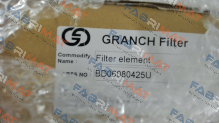 P/N:BD06080425U GRANCH FILTER
