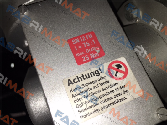 SN12FH Ruhrgetriebe