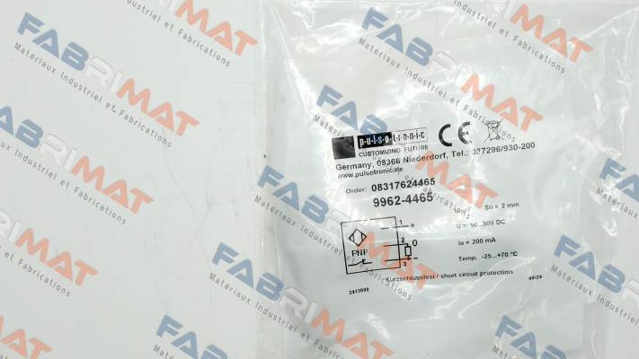 p/n: 08317624465, Type: KJ2-M12MB60-DPÖ-V2 Pulsotronic