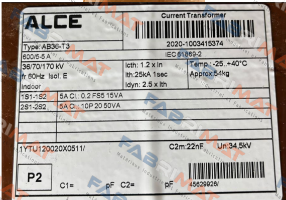 AB36-T3 401477 Alce