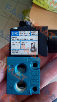 45A-BC1-DEFJ-1JM МAC Valves