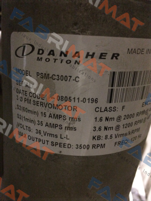 PSM-C3007C OEM  Danaher Motion