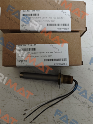 107C (225F) Industrial Tyco Fire