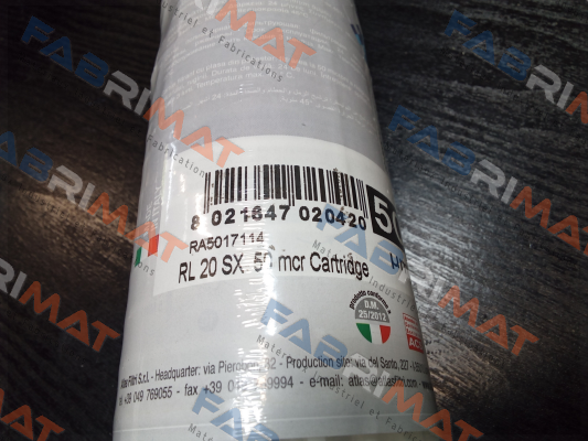 RL 20 SX 50 mcr / RA5017114 Atlas Filtri