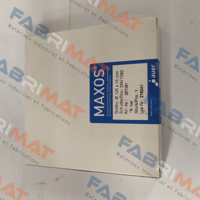 DIN 7080 (125mmX15mm) Maxos