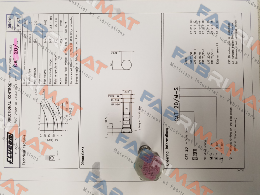 VBH.800CAP20/M  Flucom