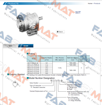 50T-36-F-R*-30  Yuken