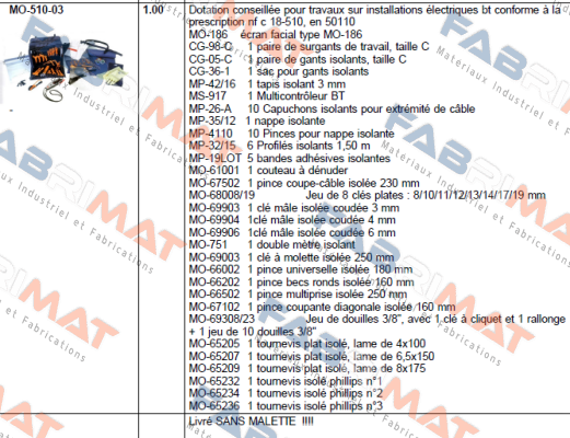 MO51003 Catu