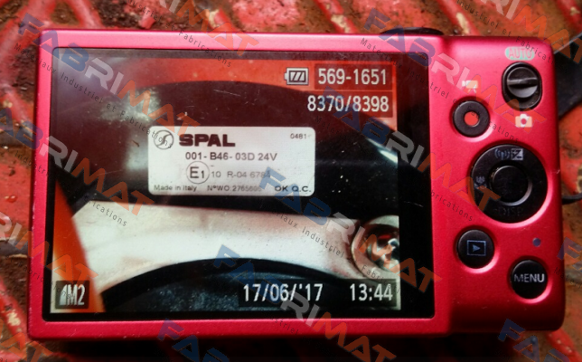 001-B46-034 (24V)  SPAL