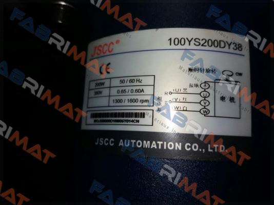 100YS200DY38  JSCC AUTOMATION CO., LTD.