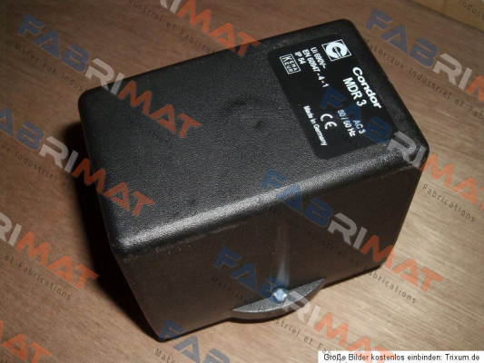 MDR 3 EN 60947-4-1 Condor