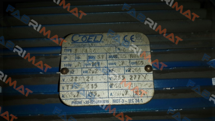 F100LA4 ID 060910 Coel
