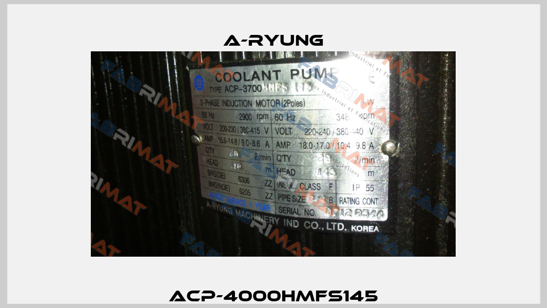 ACP-4000HMFS145 A-Ryung