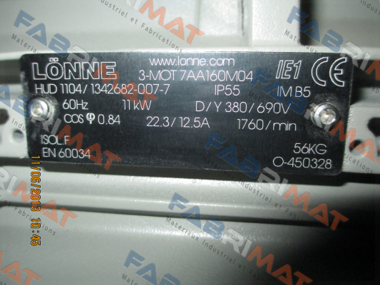 3-MOT 7AA160M04  Lönne